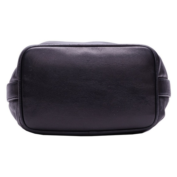 Chanel Turnlock Double Ball Charm Mini Chain Lambskin Black - Picture 3 of 7